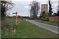 The road into Nunburnholme