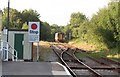 Evening Departure from Llandeilo Station.