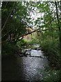 SO9584 : River Stour upstream at Hayseech by John M