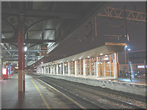 SJ8989 : Platform Zero, Stockport station by Stephen Craven