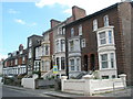 Houses at southern end of  Somers Road