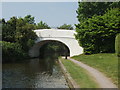 TQ0680 : Grand Union Canal bridge 193, Horton Bridge Road by David Hawgood