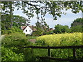 House & a field of Oilseed Rape