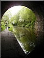 Peak Forest Canal, Tunnel under railway bridge, Romiley