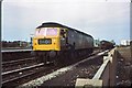 Morecambe station 1976 with Heysham oil train