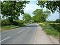 Winslow Road, View towards Wingrave crossroads.