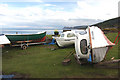 Boat park, Sandstone Quay, Corrie