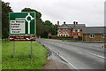 A338 from Tidworth nears Park House hotel