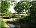 Footbridge over the River Can