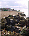 Shingle beach looking west