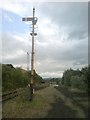 Signal on the Swansea Vale Railway