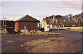 Golspie station and goods shed 1983