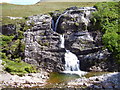 NN1856 : The Waterfall, Glen Coe by James Denham