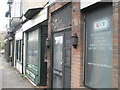 Grimy shopfronts at Hindhead