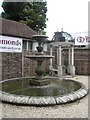 Fountain outside Drummonds of Hindhead