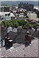 Rooftops and Conwy Castle