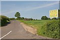 Access road to industrial units off Martins Lane, Chilbolton