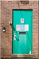 Door of Telephone Exchange in Joy