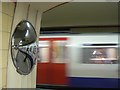 Bounds Green Station: train arriving