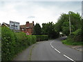 North Malvern - approaching Cowleigh Road crossroads