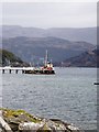 Puffer on Tignabruaich Pier