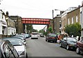 Putney: Disraeli Road railway bridge