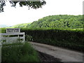 Fruit farm entrance