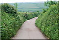 Narrow lane near Kernborough