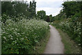 The Grantham Canal towpath