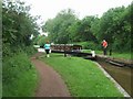 SO9667 : Worcester & Birmingham Canal - Lock 32 by John M