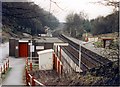 Disley station - looking toward Stockport