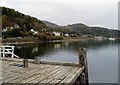 View from the pier at Tignabruaich