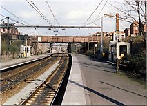 SJ8896 : Gorton station by Peter Whatley