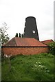 SK8594 : Blyton Windmill by Richard Croft
