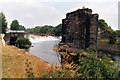 SE3231 : Knostrop Weir, River Aire by Dr Neil Clifton
