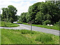 Bromyard Downs road top junction