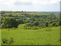 Looking towards Trevaney Farm from Higher Treglidgwith