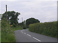 The road past Wheat Leasows