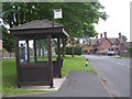 Bus stop near the Post office