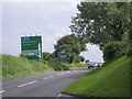 The A41 at Weston Heath