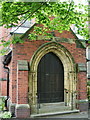 The Parish Church of St Cuthbert, Burnley, Porch