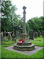 War Memorial, The Parish Church of St James, Briercliffe,  Burnley