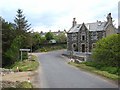 Southern approach to New Aberdour village