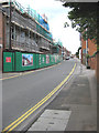 Construction site, High Street, Newent