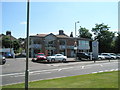 White Rose Garage as seen from the site of "The Welcome"