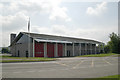 SP8989 : Corby fire station by Kevin Hale