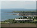 Kimmeridge: view over bay to Portland