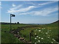 Footpath sign