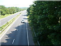 The A2 at Boughton looking eastward towards Canterbury