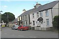 The Post Office and a terrace of Victorian houses at Llanddaniel-Fab